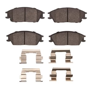 Dodge Verna Brake Pads - Front - R1 Concepts - Semi-Metallic - `87-`06
